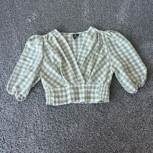 Vero Moda Gingham Top